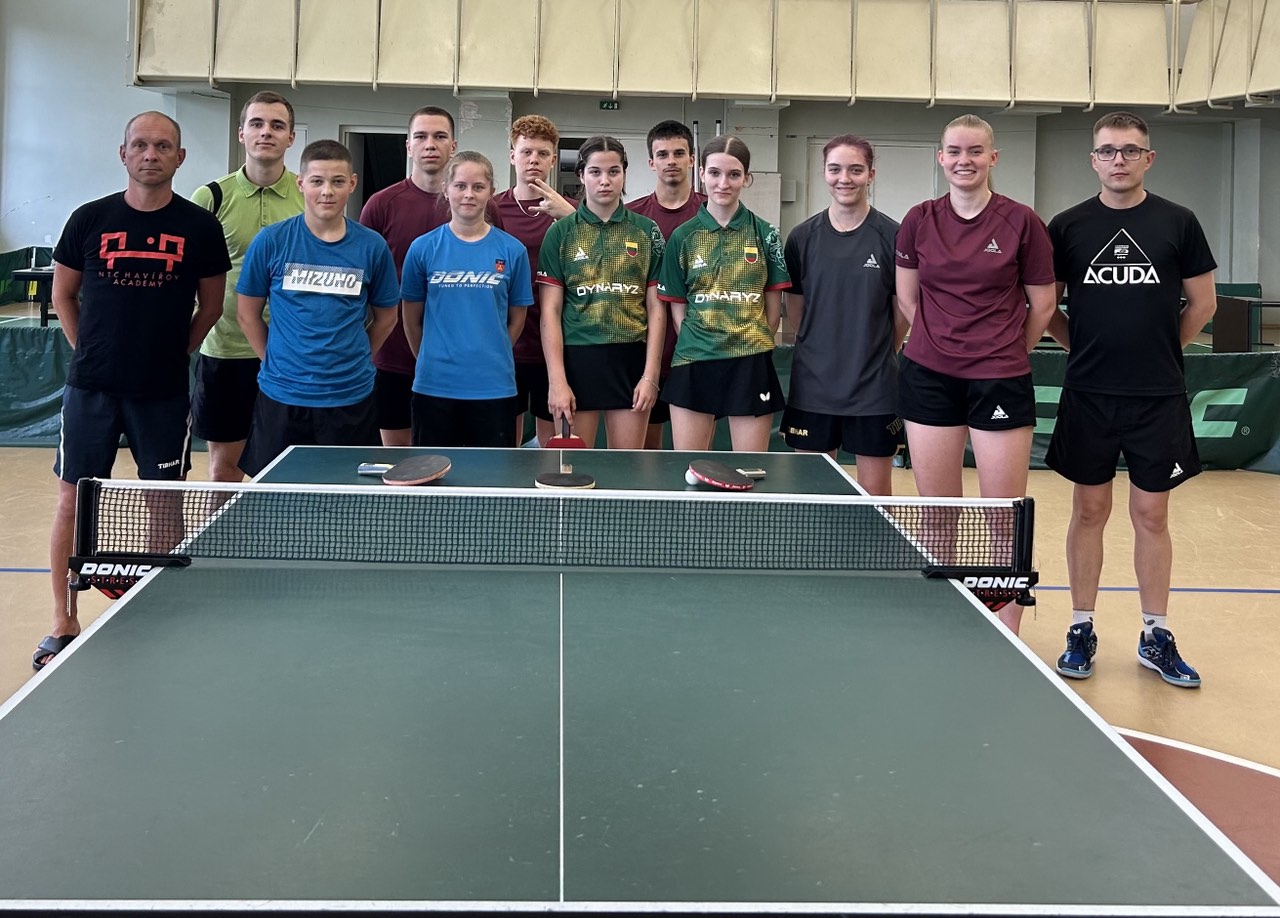 Lithuanian Table Tennis Association Hosts Training Camp for Cadet and Junior Players