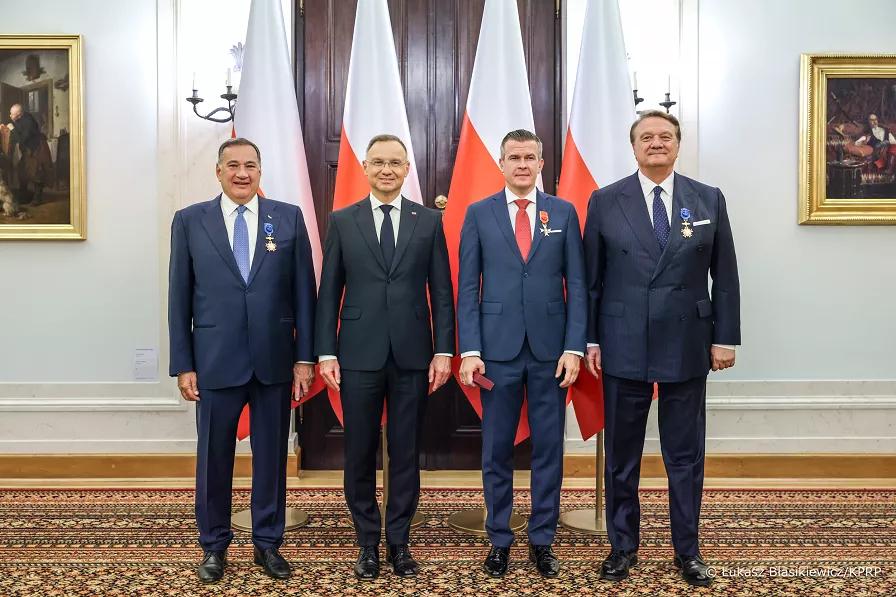 Prestigious Polish Awards for EOC President Capralos and ExCo Member Arat