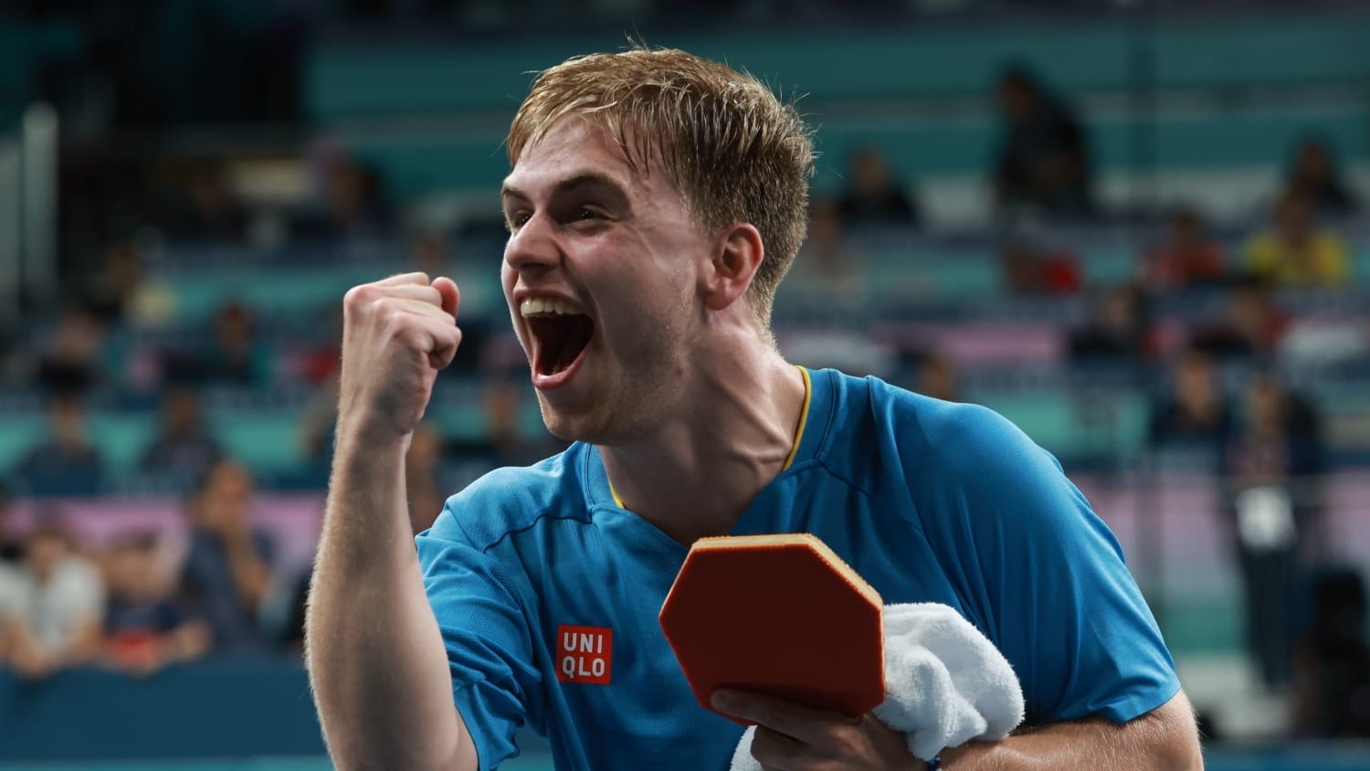 Paris 2024   Day 5: Truls MOREGARD eliminated World No.1 WANG Chuqin